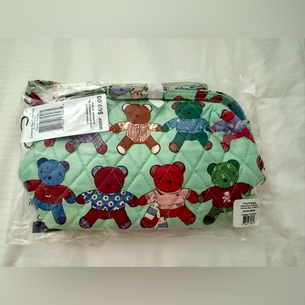 NWT Vera Bradley Cotton Camera bag - Picture 5 of 7